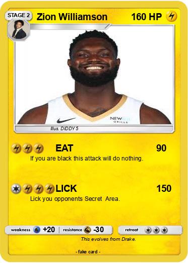 Pokemon Zion Williamson