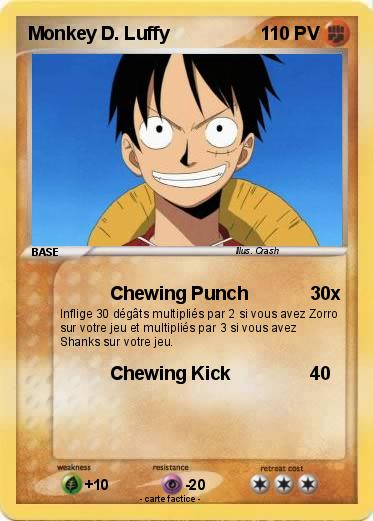 Pokemon Monkey D. Luffy