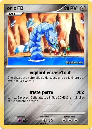 Pokemon onix FB