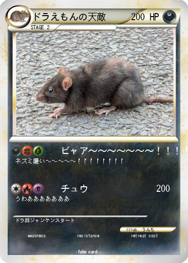 Pokemon ドラえもんの天敵