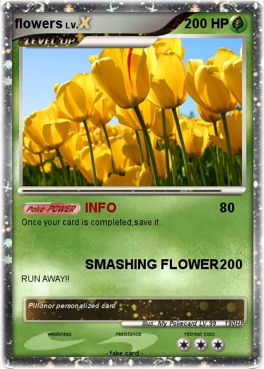 Pokemon flowers