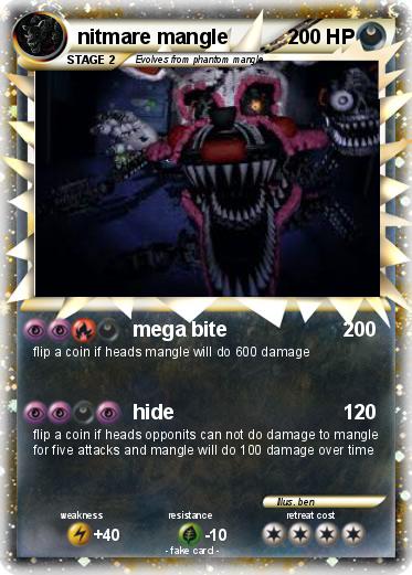 Pokemon nitmare mangle