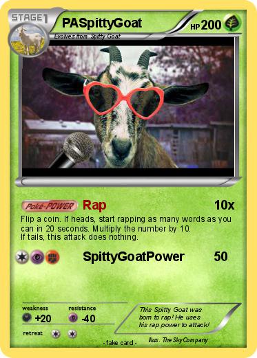 Pokemon PASpittyGoat