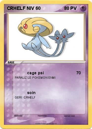 Pokemon CRHELF NIV 60