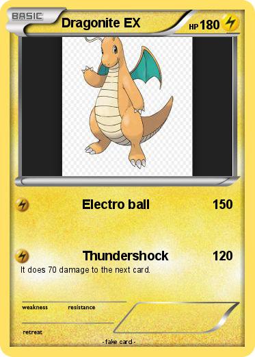 Pokemon Dragonite EX