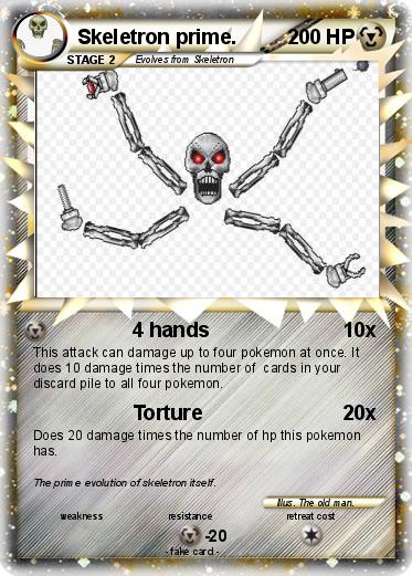 Pokemon Skeletron prime.
