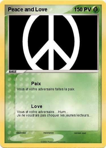 Pokemon Peace and Love