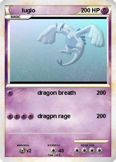 Pokemon lugio