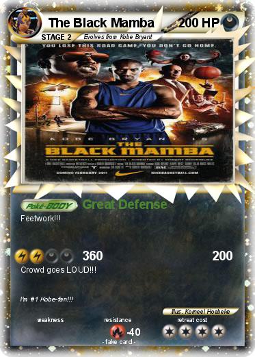 Pokemon The Black Mamba