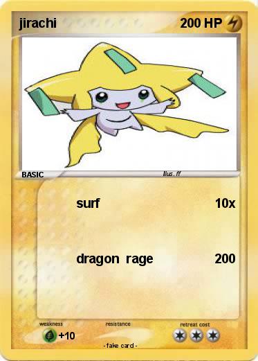 Pokemon jirachi