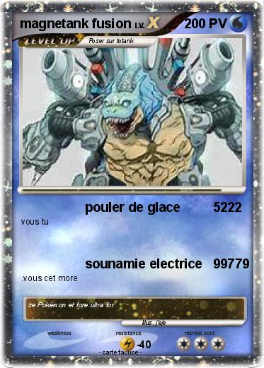 Pokemon magnetank fusion