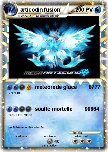 Pokemon articodin fusion