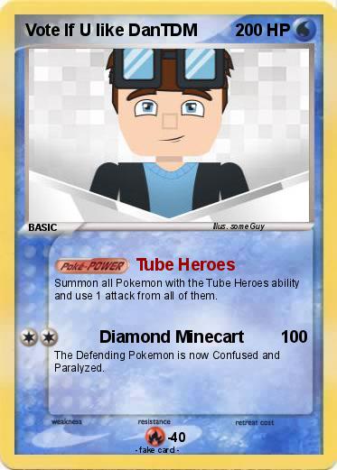Pokemon Vote If U like DanTDM