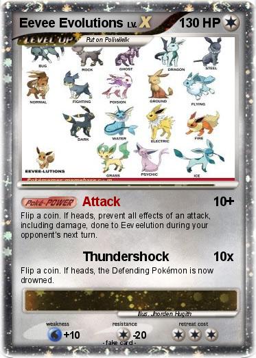 Pokemon Eevee Evolutions