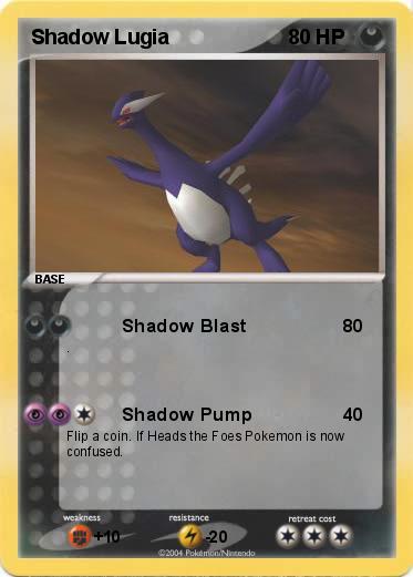 Pokemon Shadow Lugia