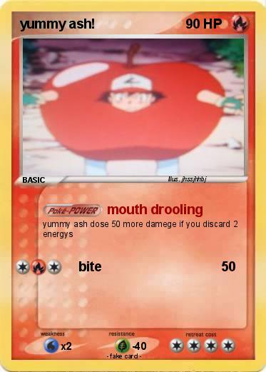 Pokemon yummy ash!