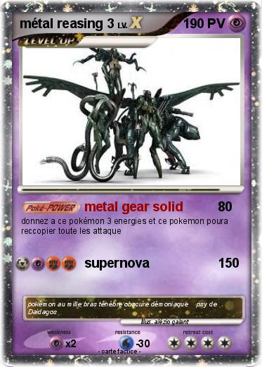Pokemon métal reasing 3