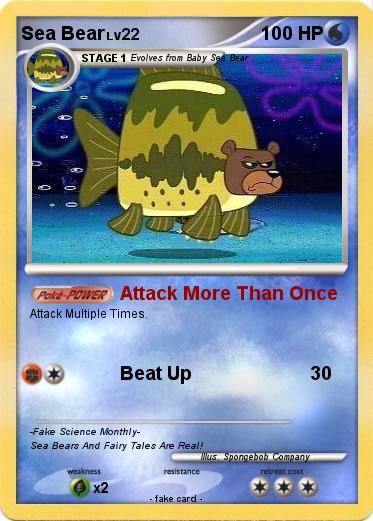 Pokemon Sea Bear