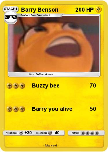 Pokemon Barry Benson