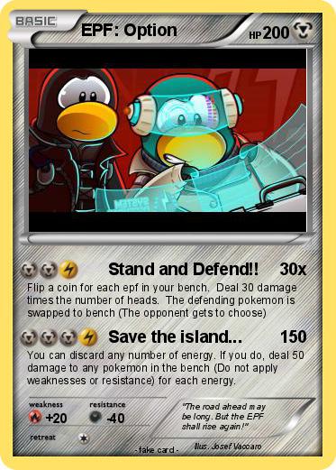 Pokemon EPF: Option