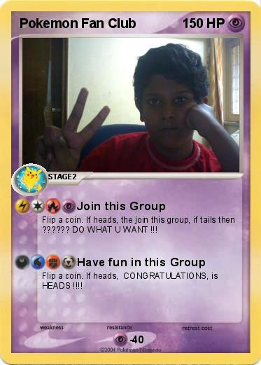Pokemon Pokemon Fan Club
