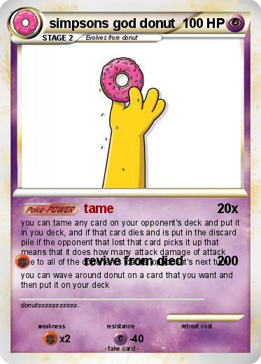 Pokemon simpsons god donut