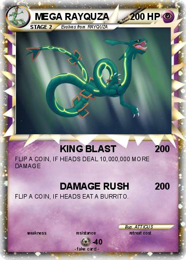 Pokemon MEGA RAYQUZA