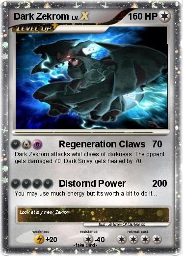 Pokemon Dark Zekrom