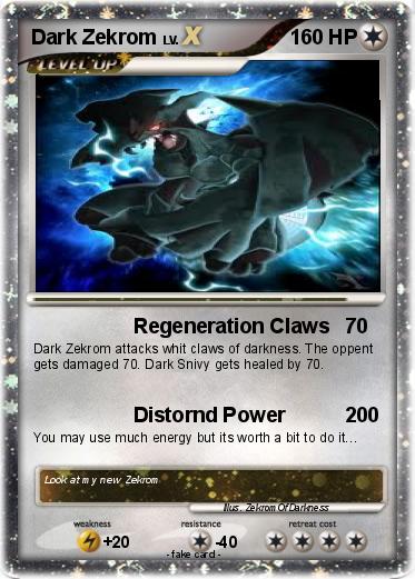 Pokemon Dark Zekrom