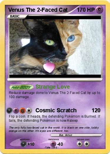 Pokemon Venus The 2-Faced Cat