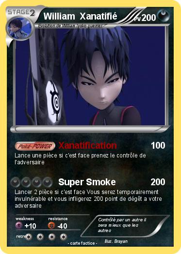 Pokemon William  Xanatifié