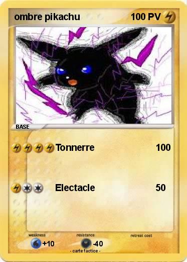 Pokemon ombre pikachu