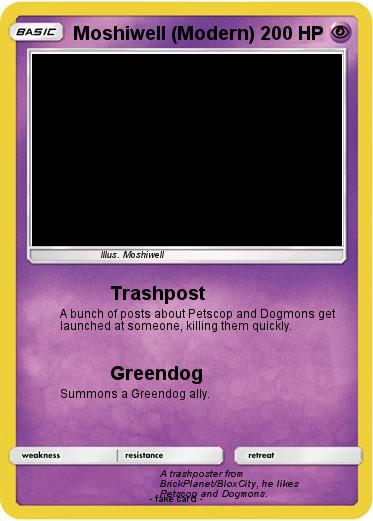 Pokemon Moshiwell (Modern)