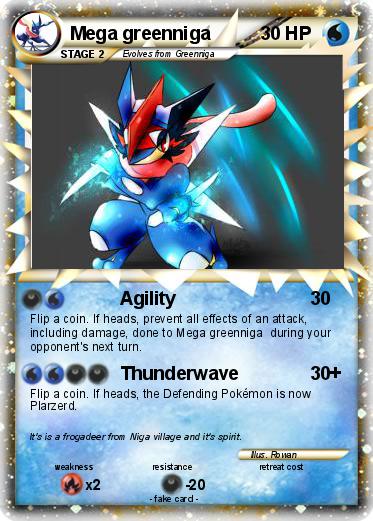 Pokemon Mega greenniga