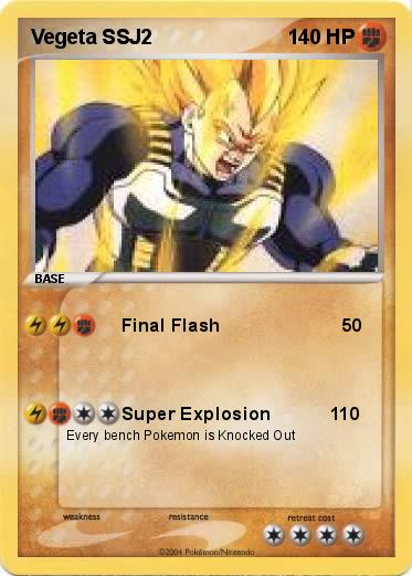 Pokemon Vegeta SSJ2