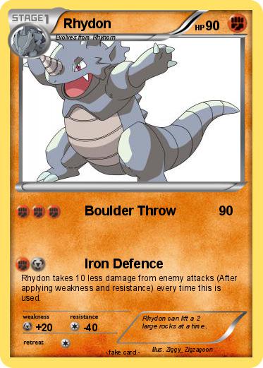 Pokemon Rhydon
