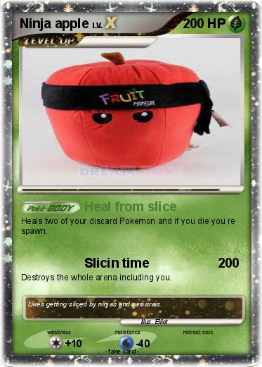 Pokemon Ninja apple