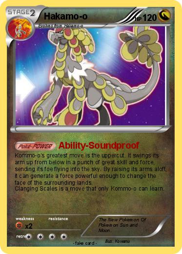 Pokemon Hakamo-o
