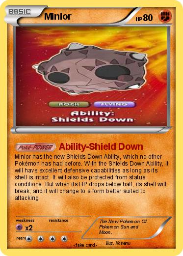 Pokemon Minior