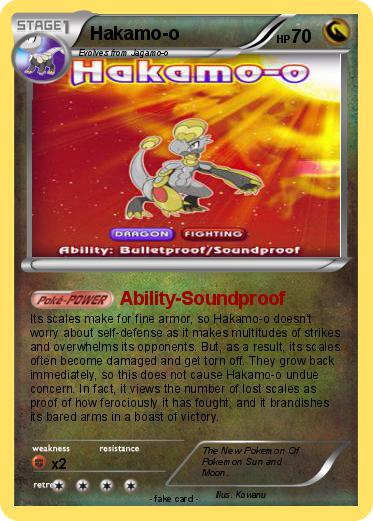 Pokemon Hakamo-o