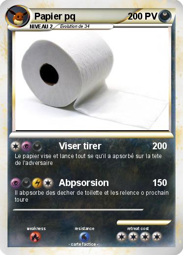 Pokemon Papier pq