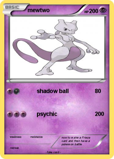 Pokemon mewtwo