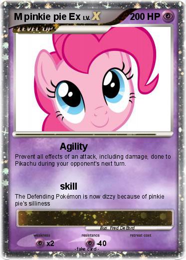 Pokemon M pinkie pie Ex