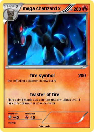 Pokemon mega charizard x