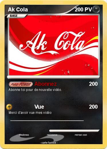 Pokemon Ak Cola