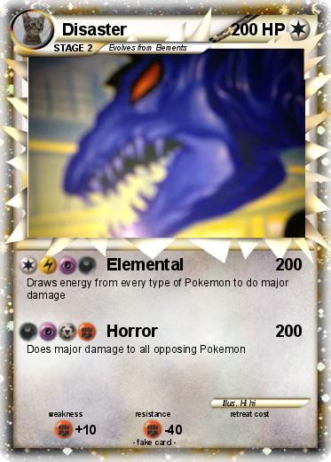 Pokemon Disaster