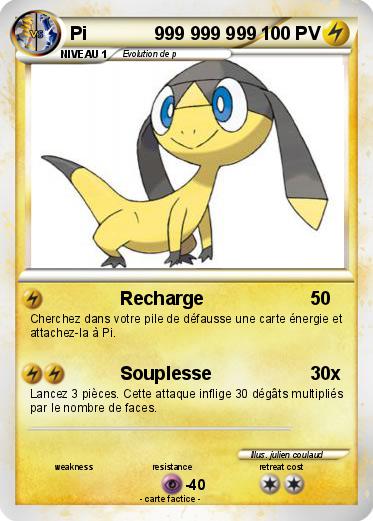 Pokemon Pi             999 999 999