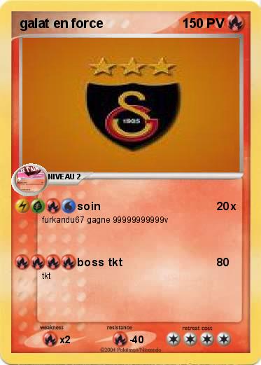 Pokemon galat en force