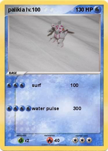 Pokemon palikia lv.100