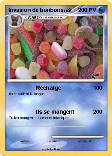 Pokemon Invasion de bonbons